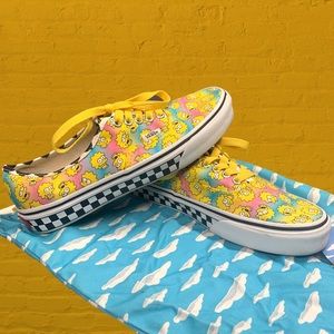 Vans Lisa Simpson Custom Authentic Womens 8.5 Mens 7